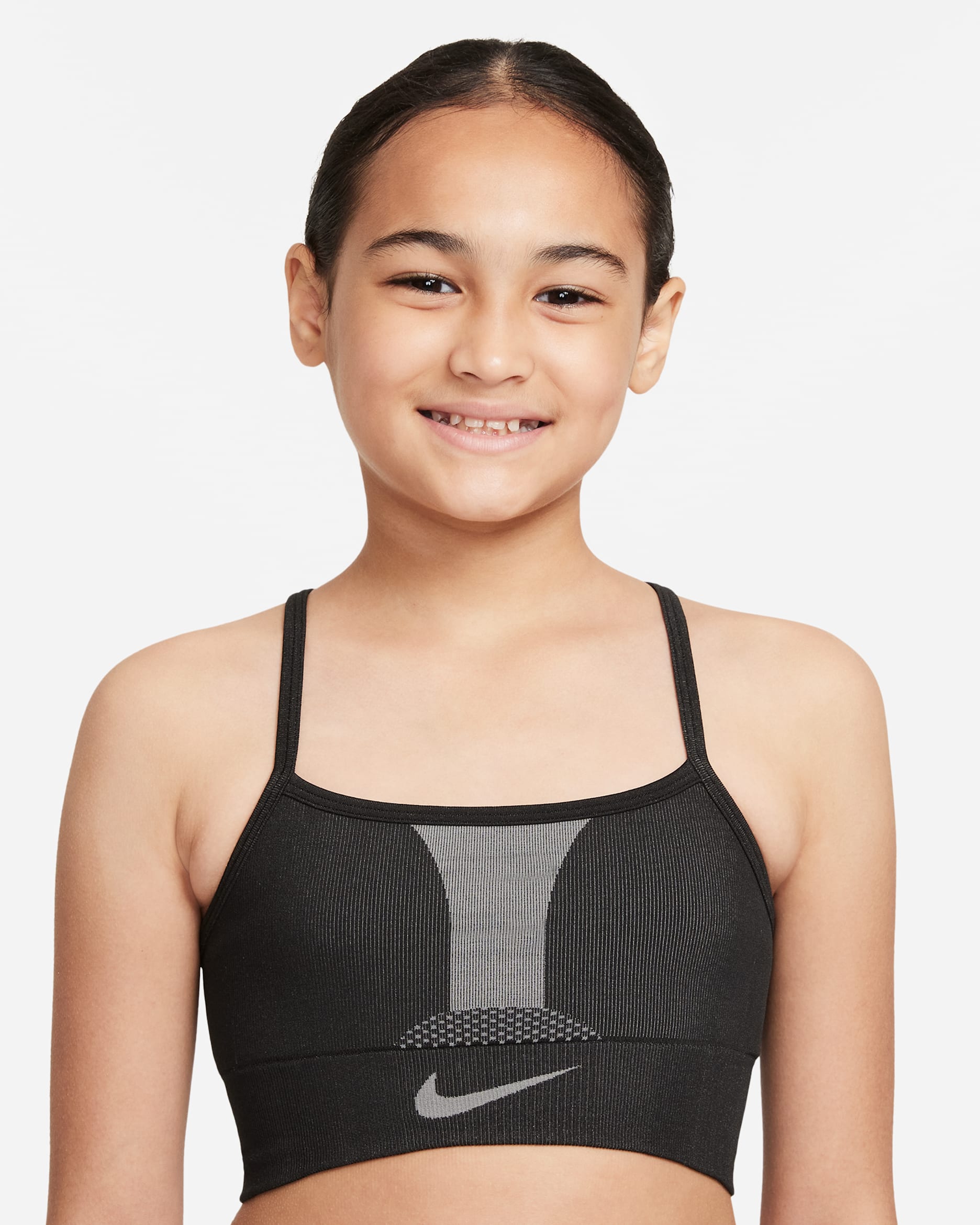 Nike Indy Older Kids' (Girls') Sports Bra. Nike ID